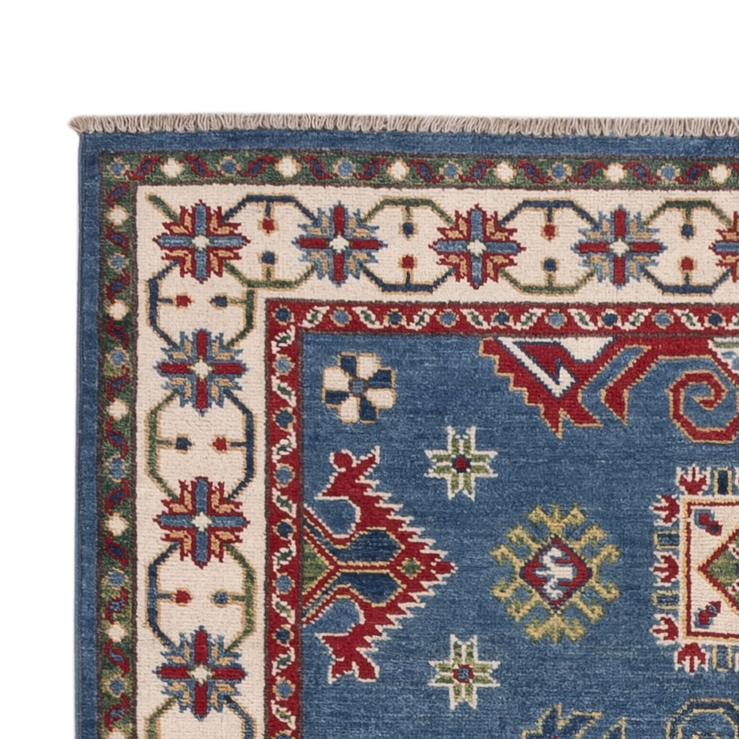 Ziegler Teppich - Kazak - 184 x 121 cm - blau
