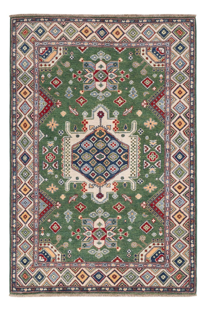 Ziegler Teppich - Kazak - 177 x 120 cm - grün