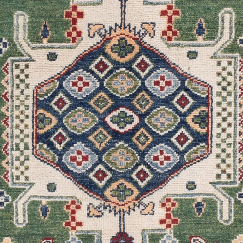 Ziegler Teppich - Kazak - 177 x 120 cm - grün