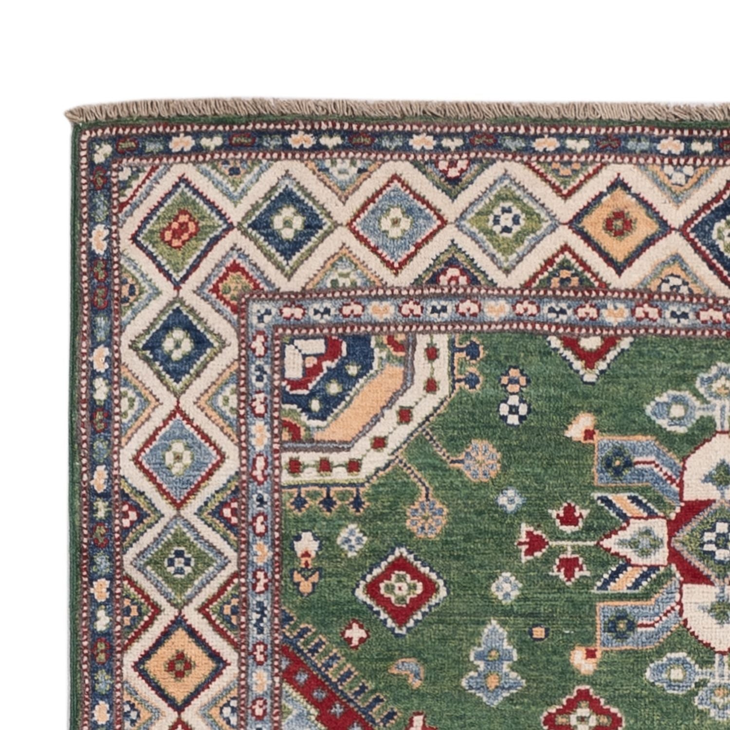 Ziegler Teppich - Kazak - 177 x 120 cm - grün