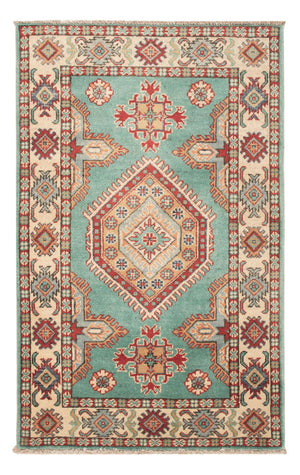 Ziegler Teppich - Kazak - 120 x 76 cm - türkis