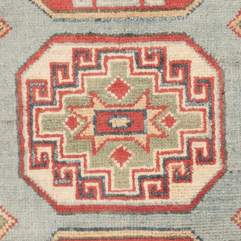 Ziegler Teppich - Kazak - 91 x 62 cm - hellblau