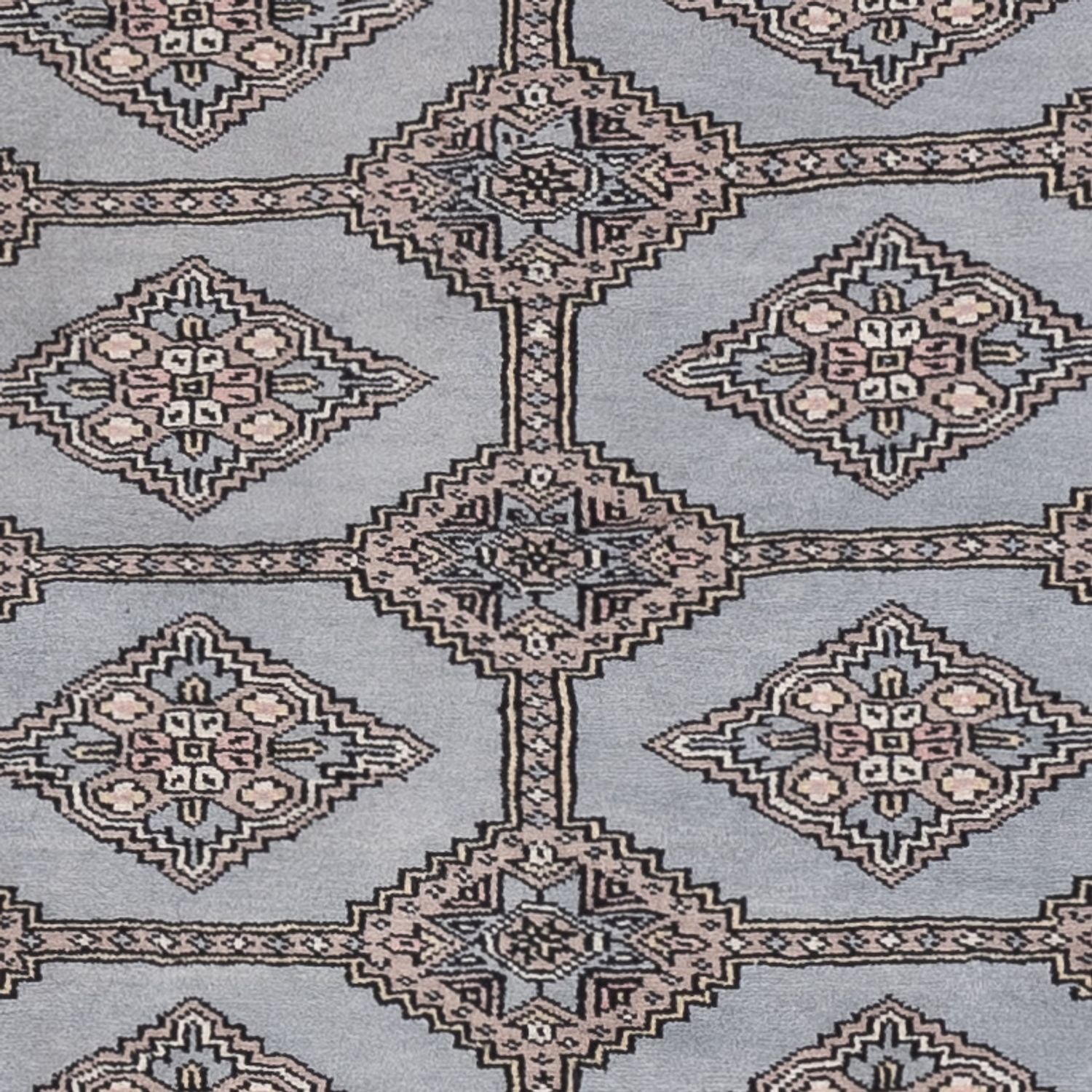 Pakistan Teppich - 181 x 124 cm - hellblau