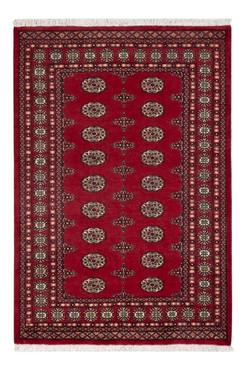 Pakistan Teppich - 189 x 126 cm - rot