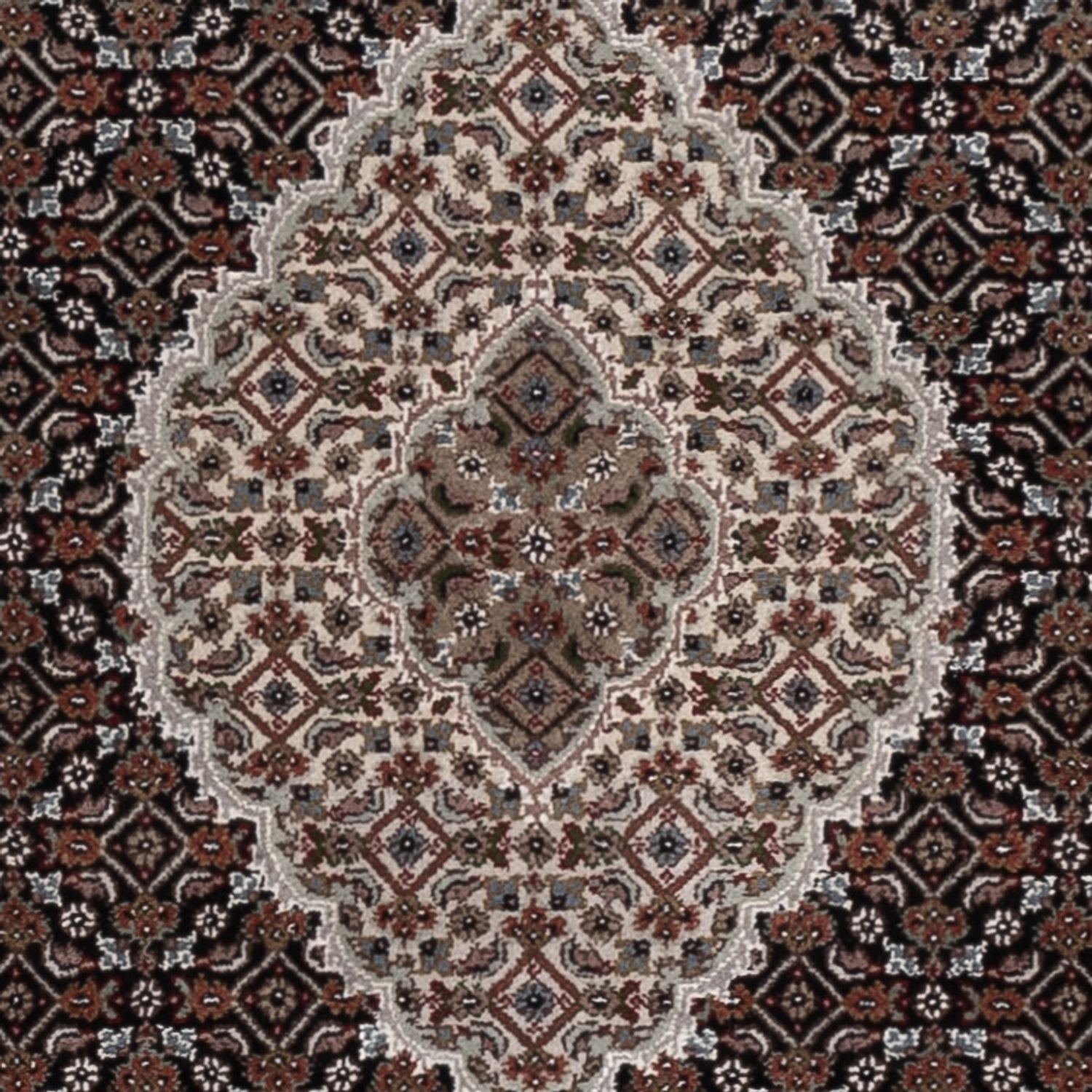 Orientteppich - Täbriz - 187 x 124 cm - dunkelbeige