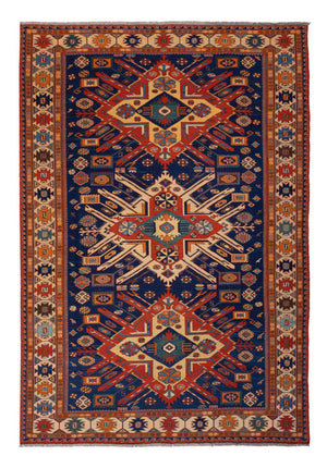 Kelim Teppich - Oriental - Soumak - 299 x 214 cm - mehrfarbig