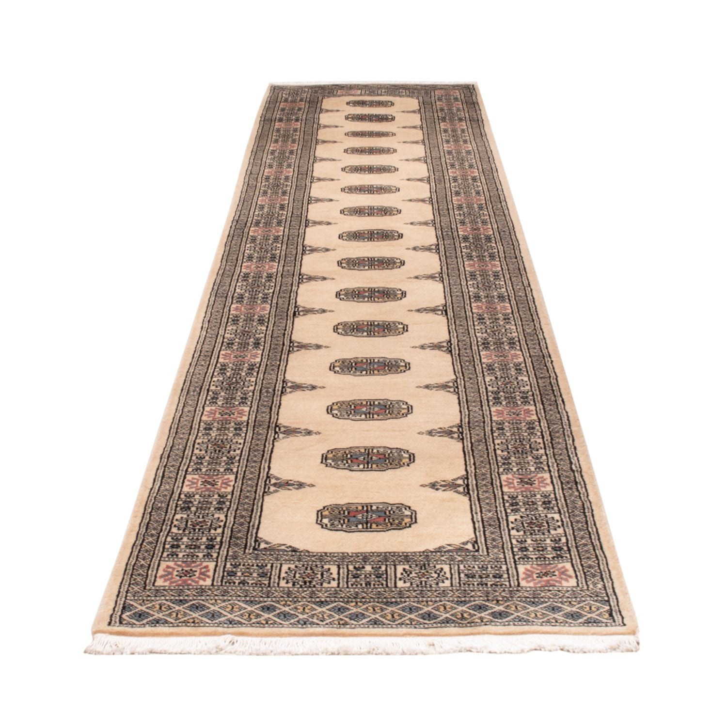 Läufer Pakistan - 358 x 80 cm - beige