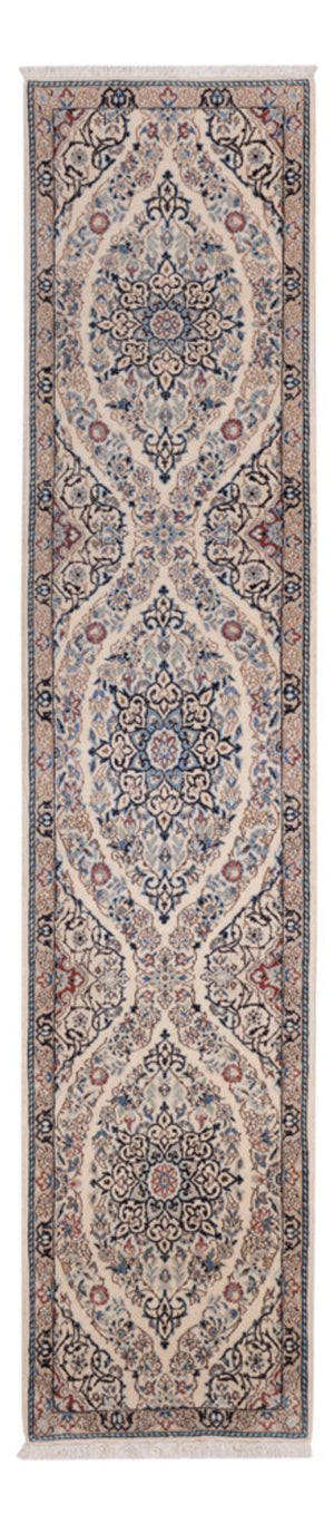 Läufer Perser - Nain - 293 x 60 cm - dunkelbeige