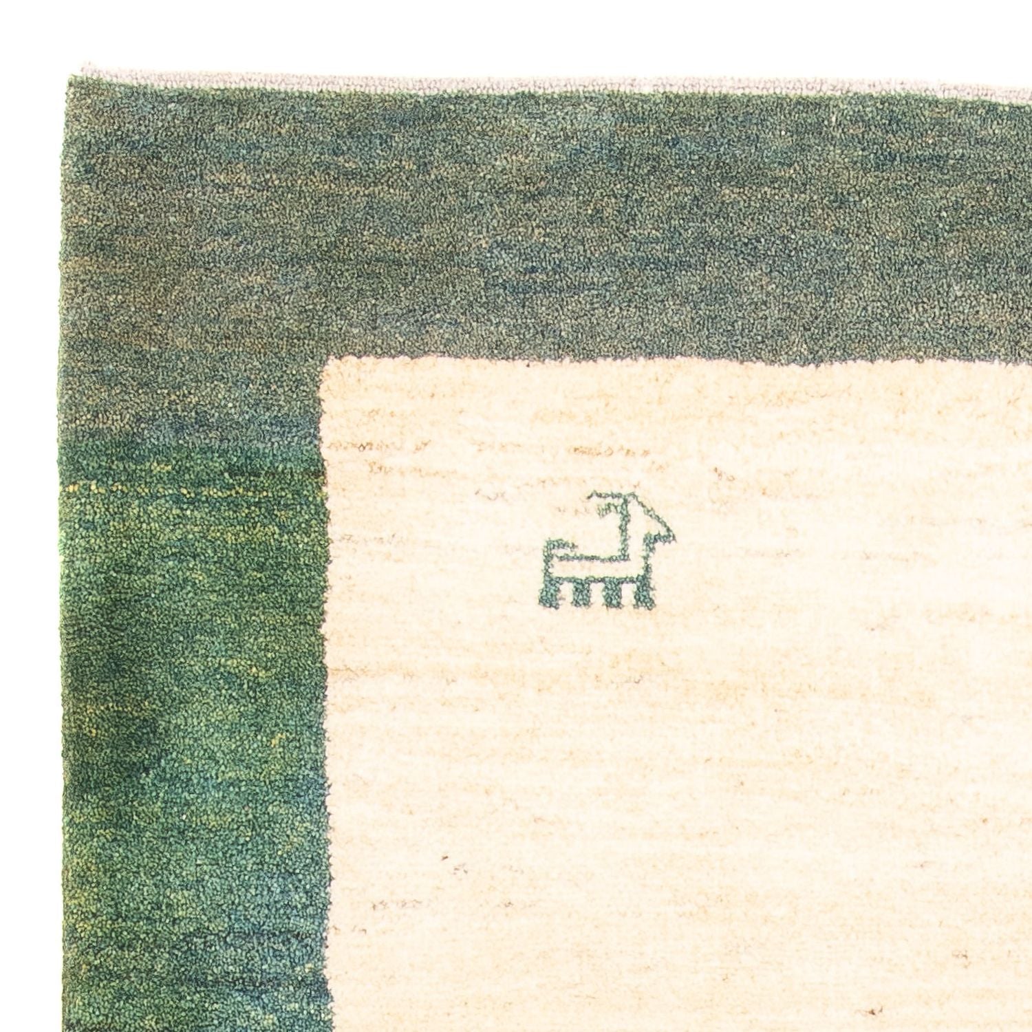 Gabbeh Teppich - Perser - 172 x 99 cm - grün