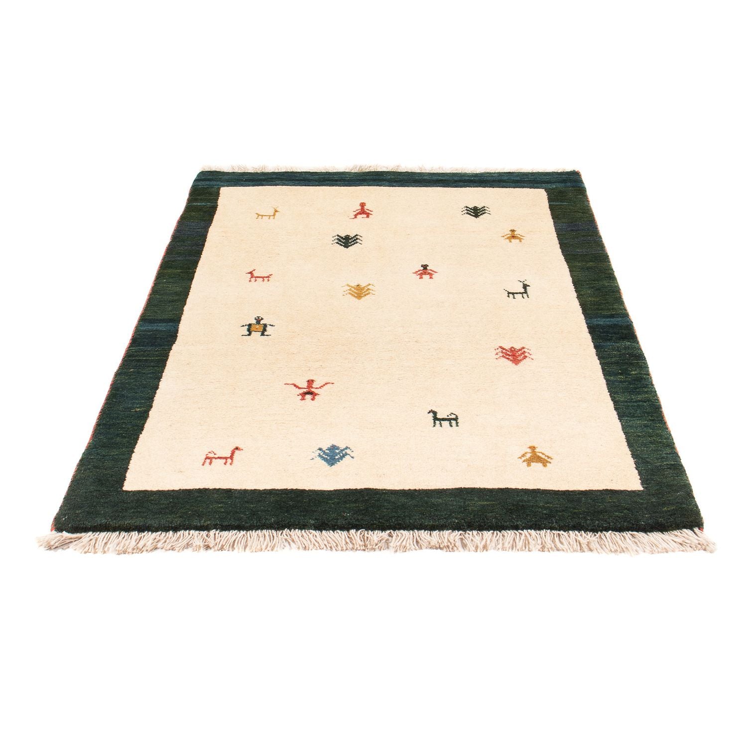 Gabbeh Teppich - Perser - 152 x 100 cm - mehrfarbig