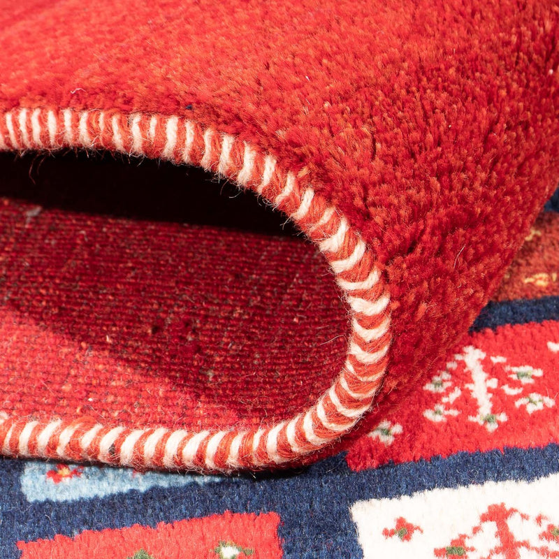 Gabbeh Teppich - Perser - 185 x 125 cm - mehrfarbig