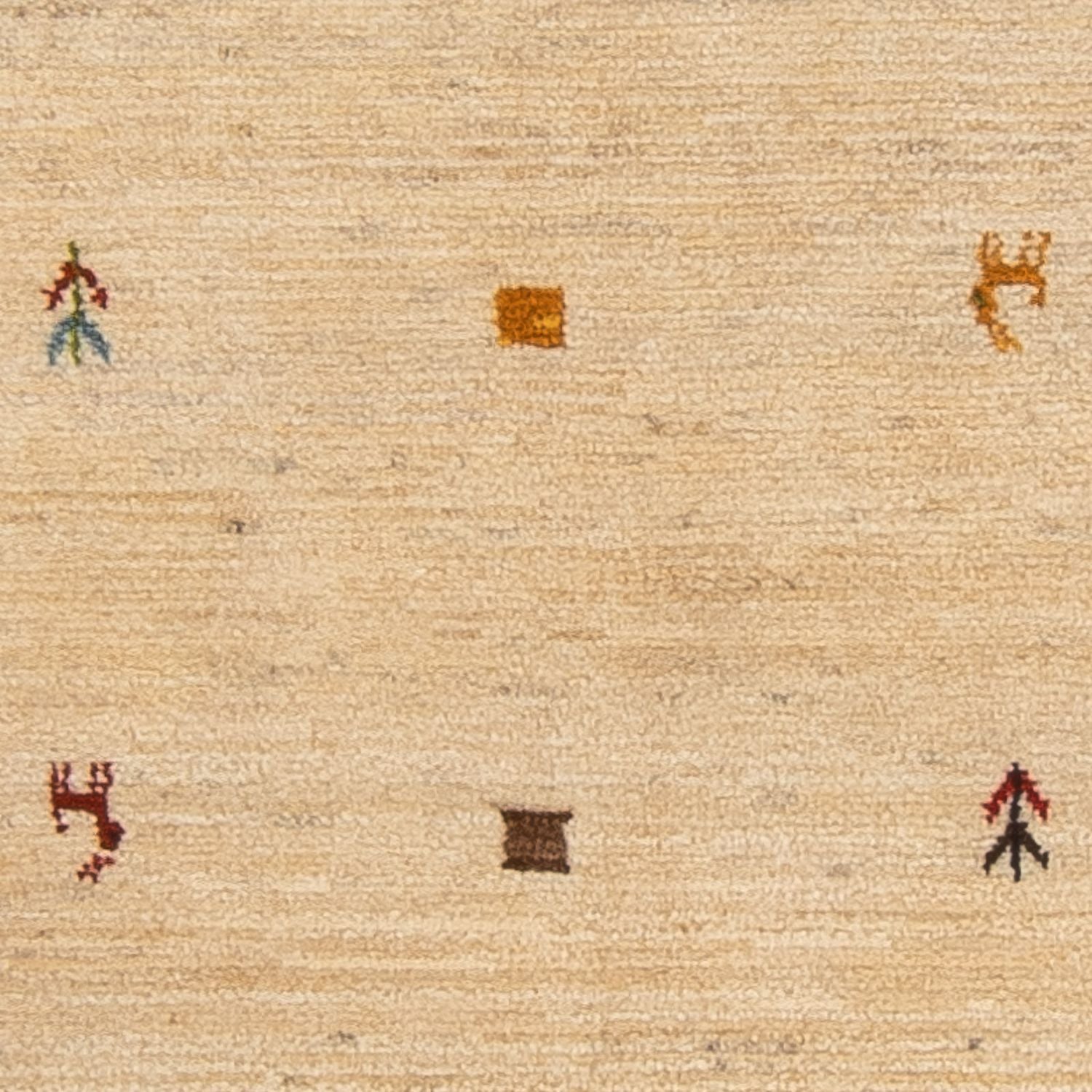 Läufer Gabbeh - Perser - 200 x 82 cm - beige