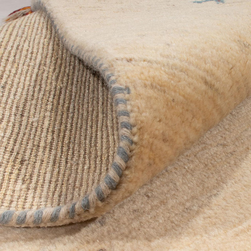 Läufer Gabbeh - Perser - 200 x 82 cm - beige