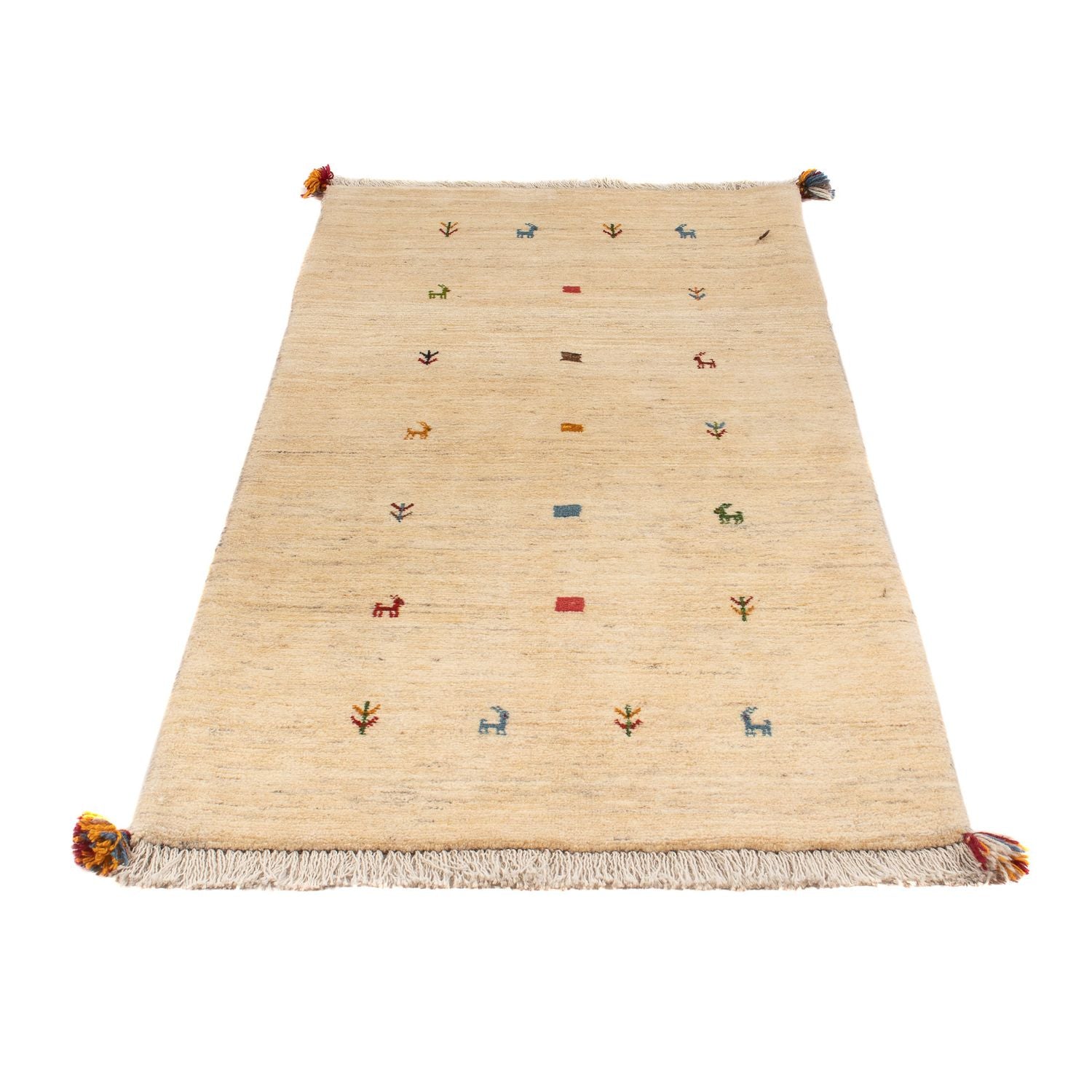 Läufer Gabbeh - Perser - 200 x 82 cm - beige