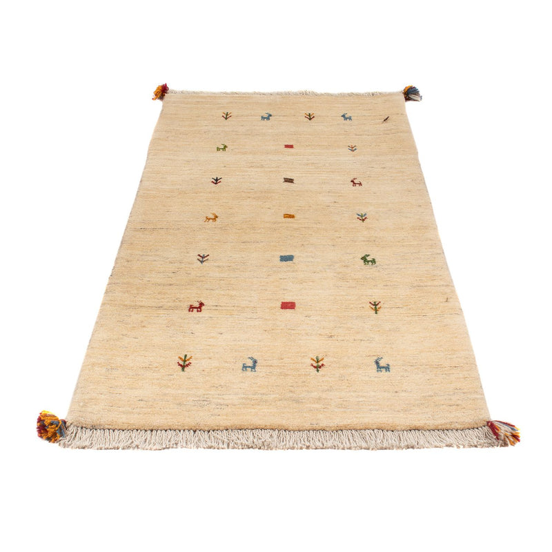Läufer Gabbeh - Perser - 200 x 82 cm - beige