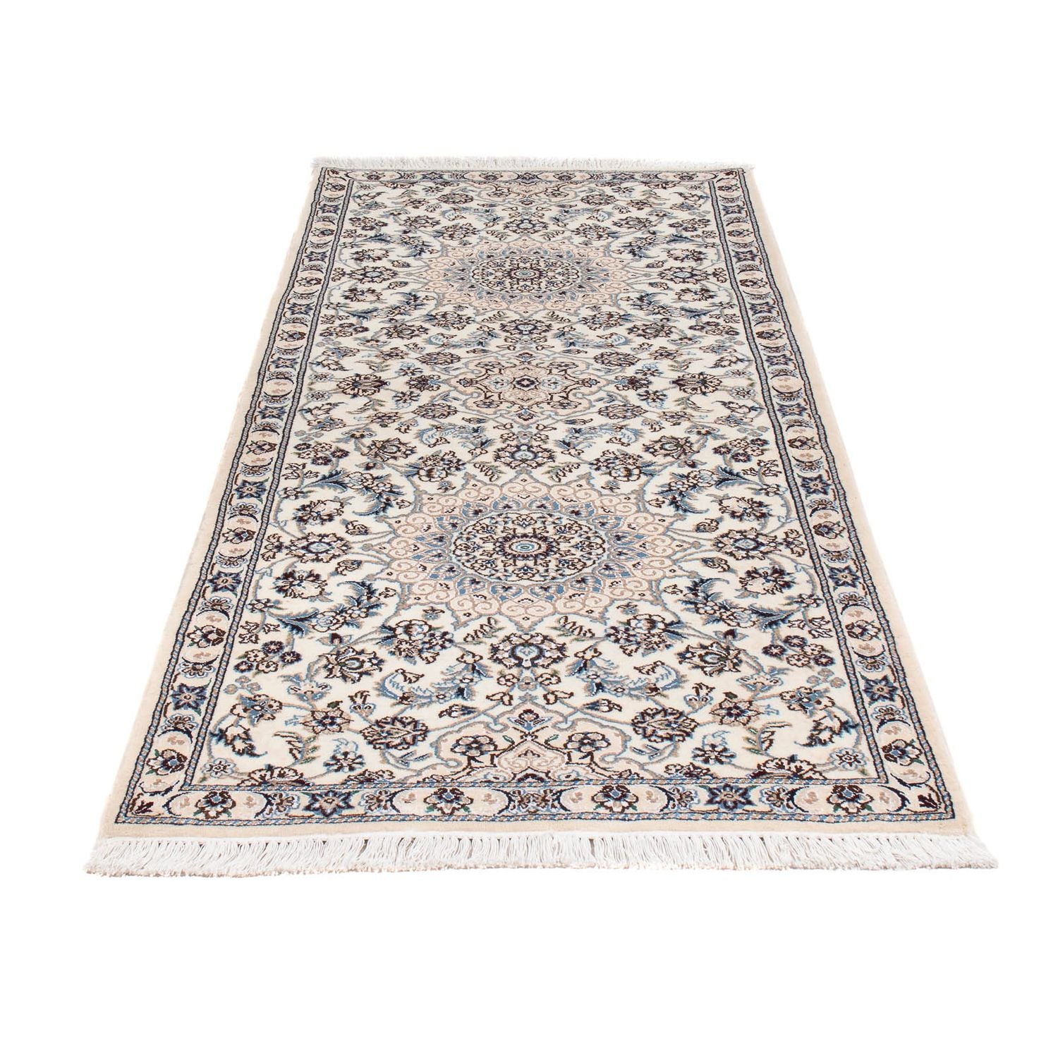 Läufer Perser - Nain - Royal - 208 x 82 cm - beige
