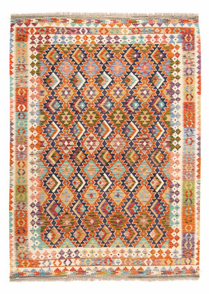 Kelim Teppich - Oriental - 250 x 184 cm - mehrfarbig
