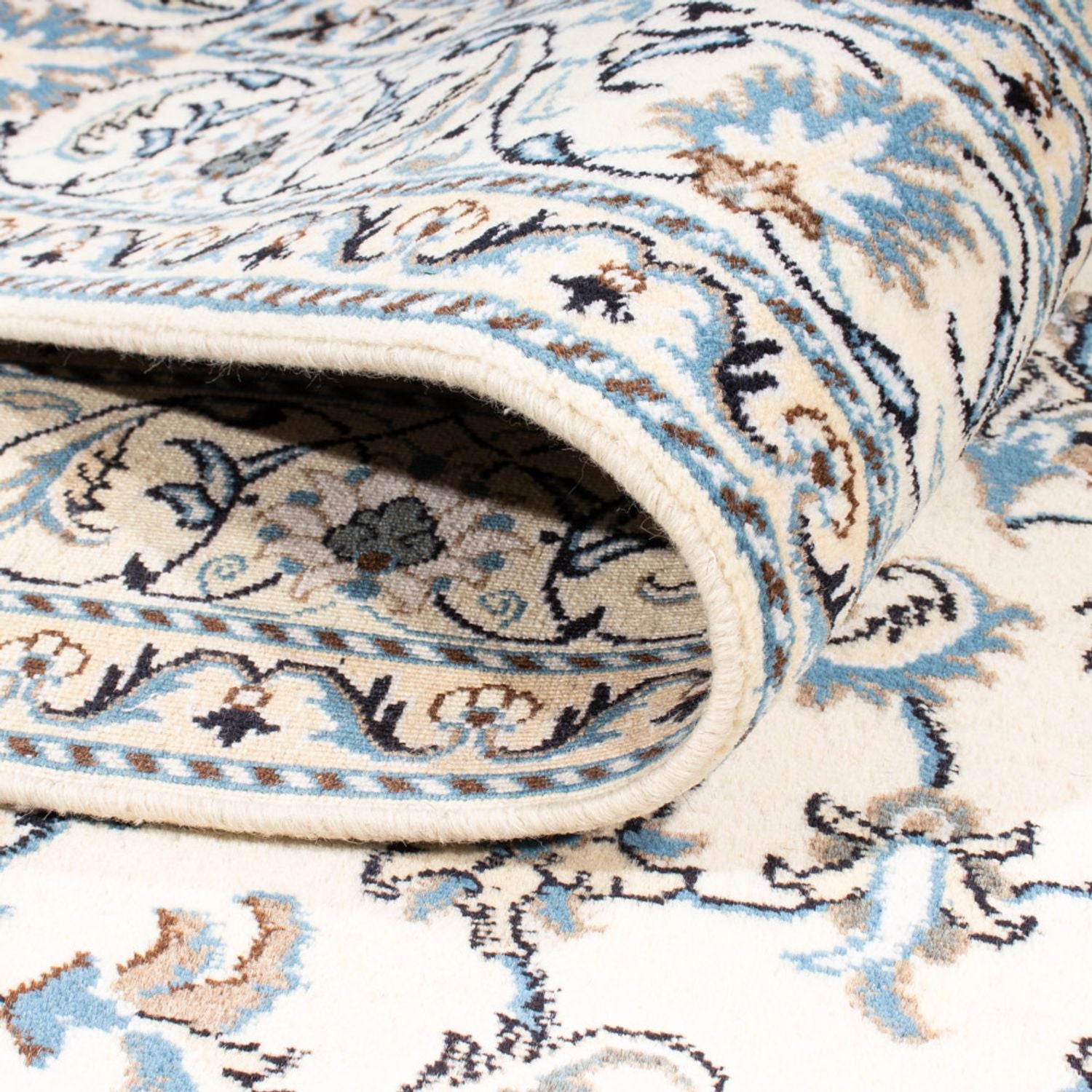 Perserteppich - Nain - 237 x 167 cm - beige