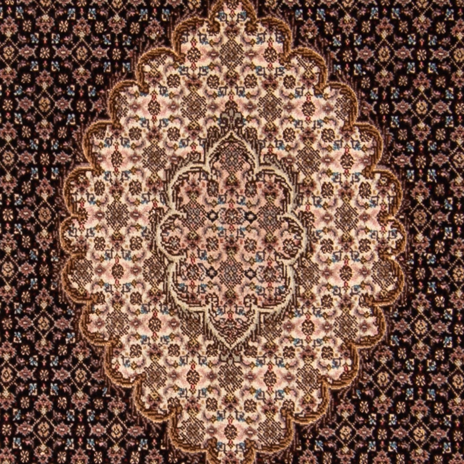 Perserteppich - Täbriz - Royal - 160 x 103 cm - dunkelblau