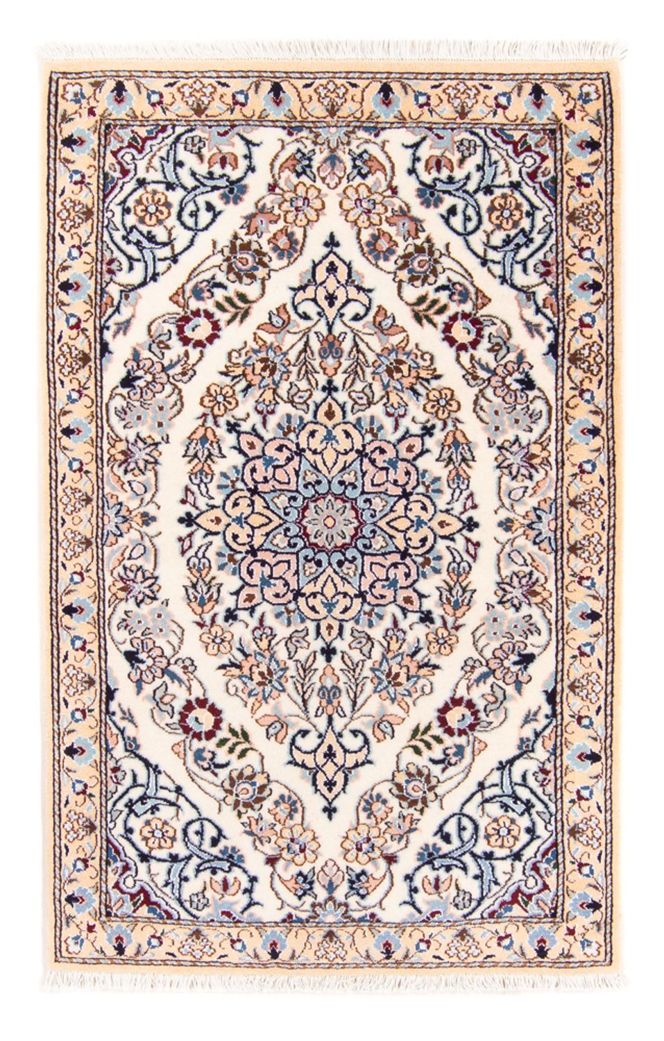 Perserteppich - Nain - Royal - 138 x 87 cm - beige