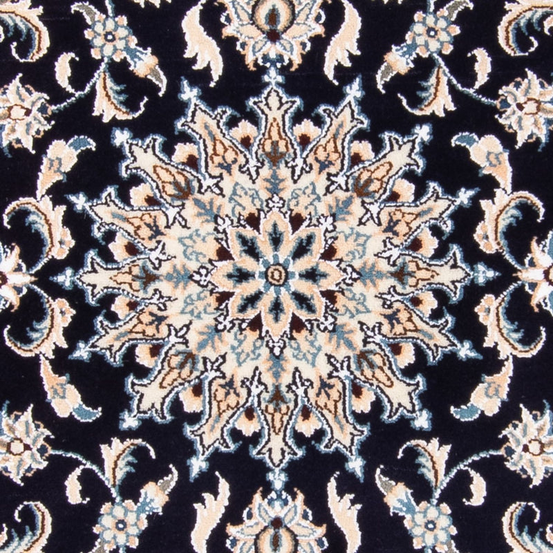 Perserteppich - Nain - Royal - 150 x 100 cm - dunkelblau