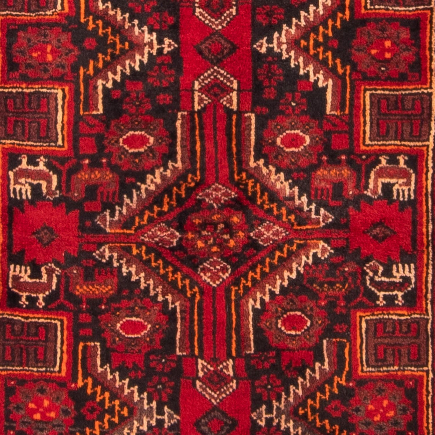 Belutsch Teppich - 173 x 89 cm - rot