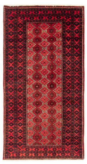 Läufer Belutsch - 191 x 95 cm - rot