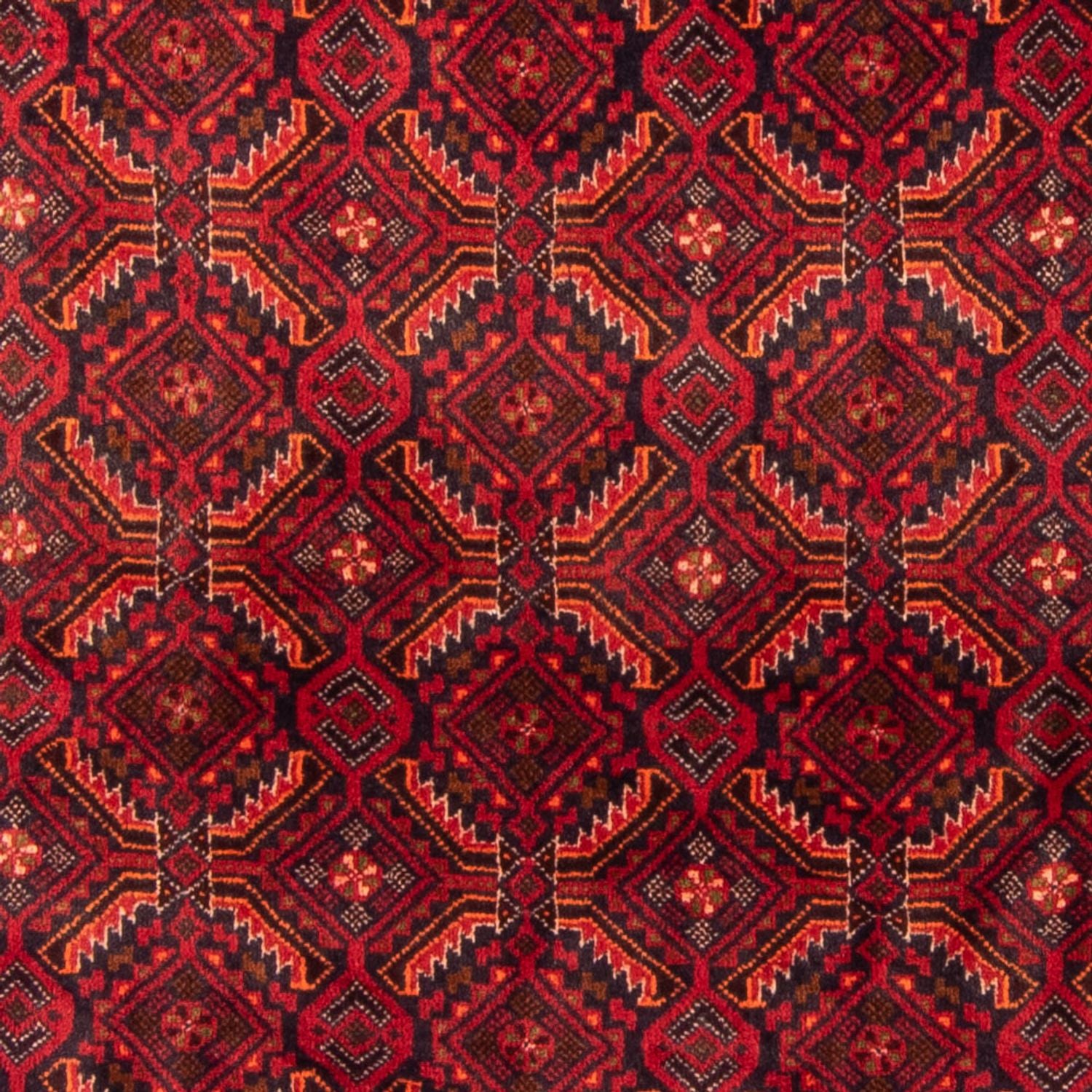 Belutsch Teppich - 216 x 118 cm - rot