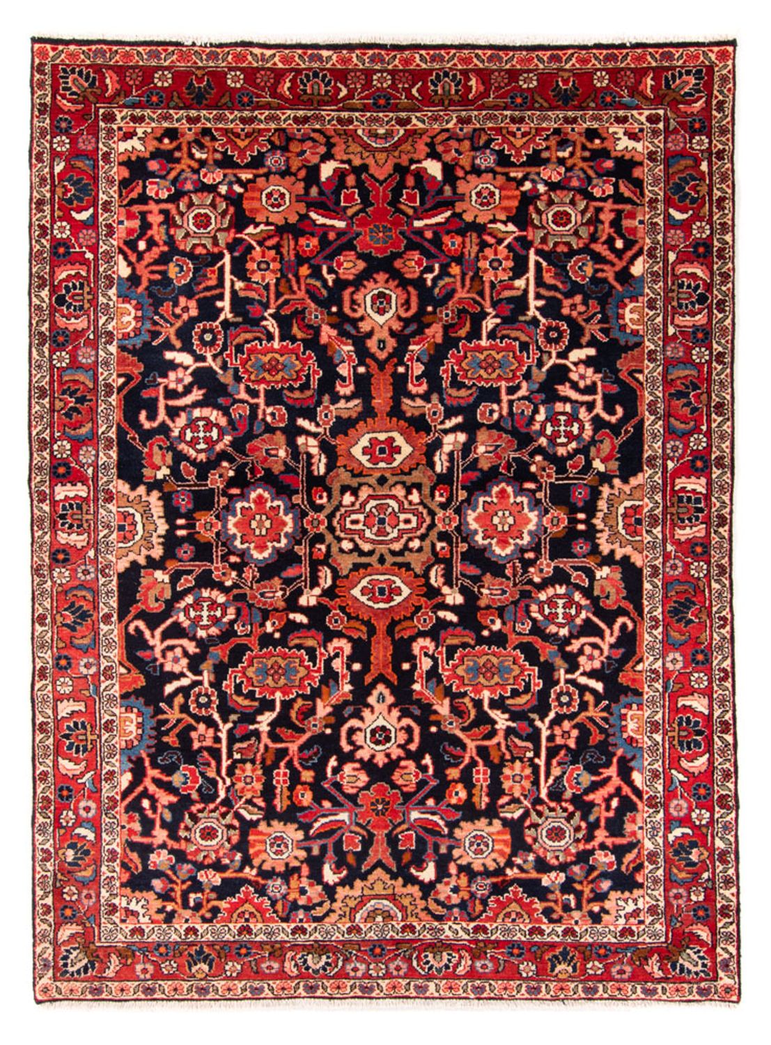 Perserteppich - Nomadic - 220 x 157 cm - dunkelblau