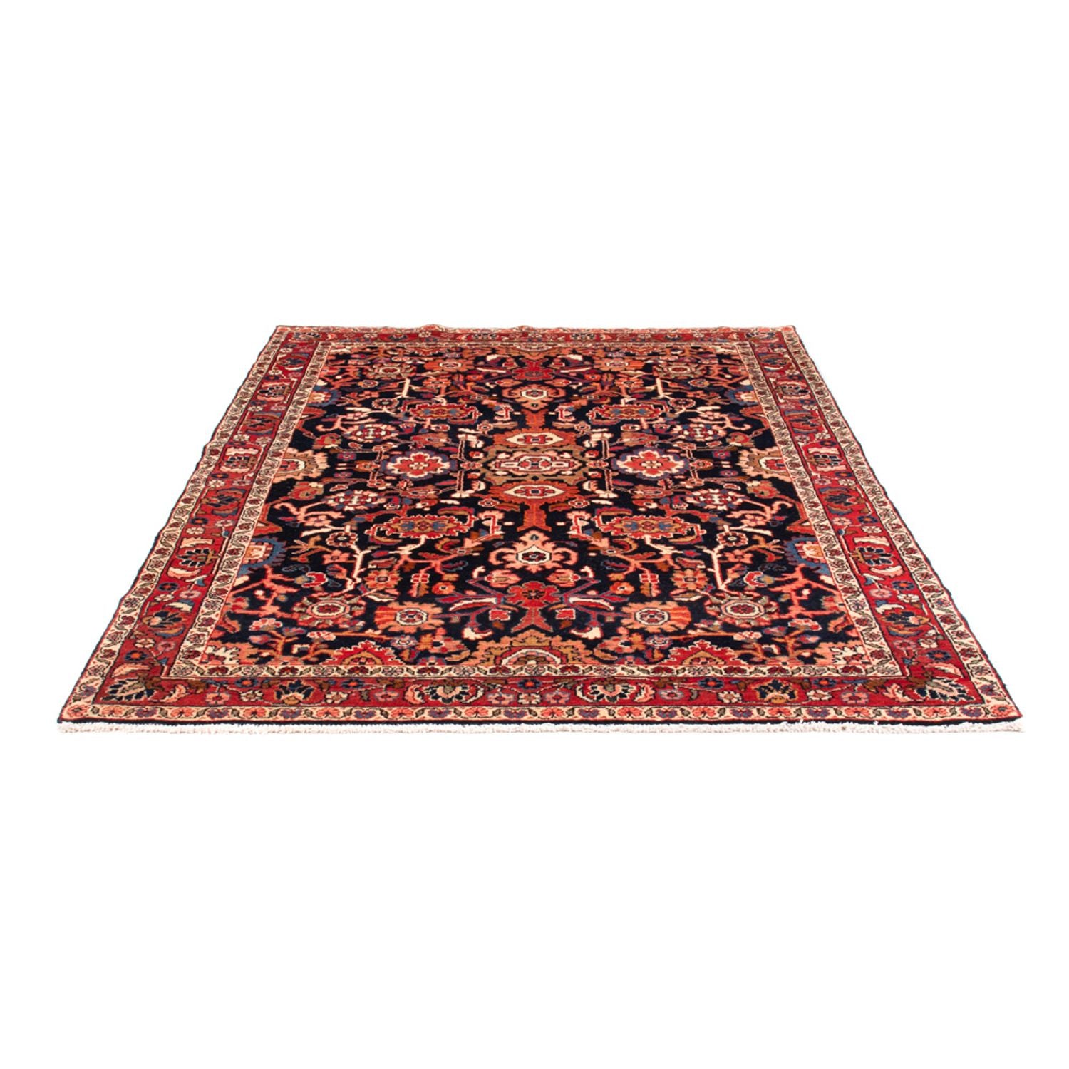 Perserteppich - Nomadic - 220 x 157 cm - dunkelblau