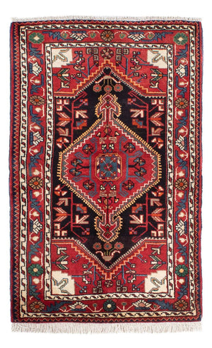 Perserteppich - Nomadic - 136 x 82 cm - dunkelblau