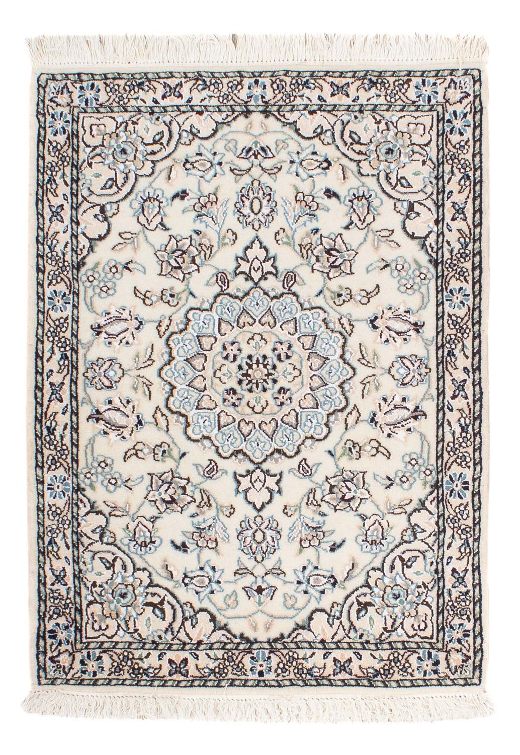 Perserteppich - Nain - Royal - 90 x 62 cm - beige