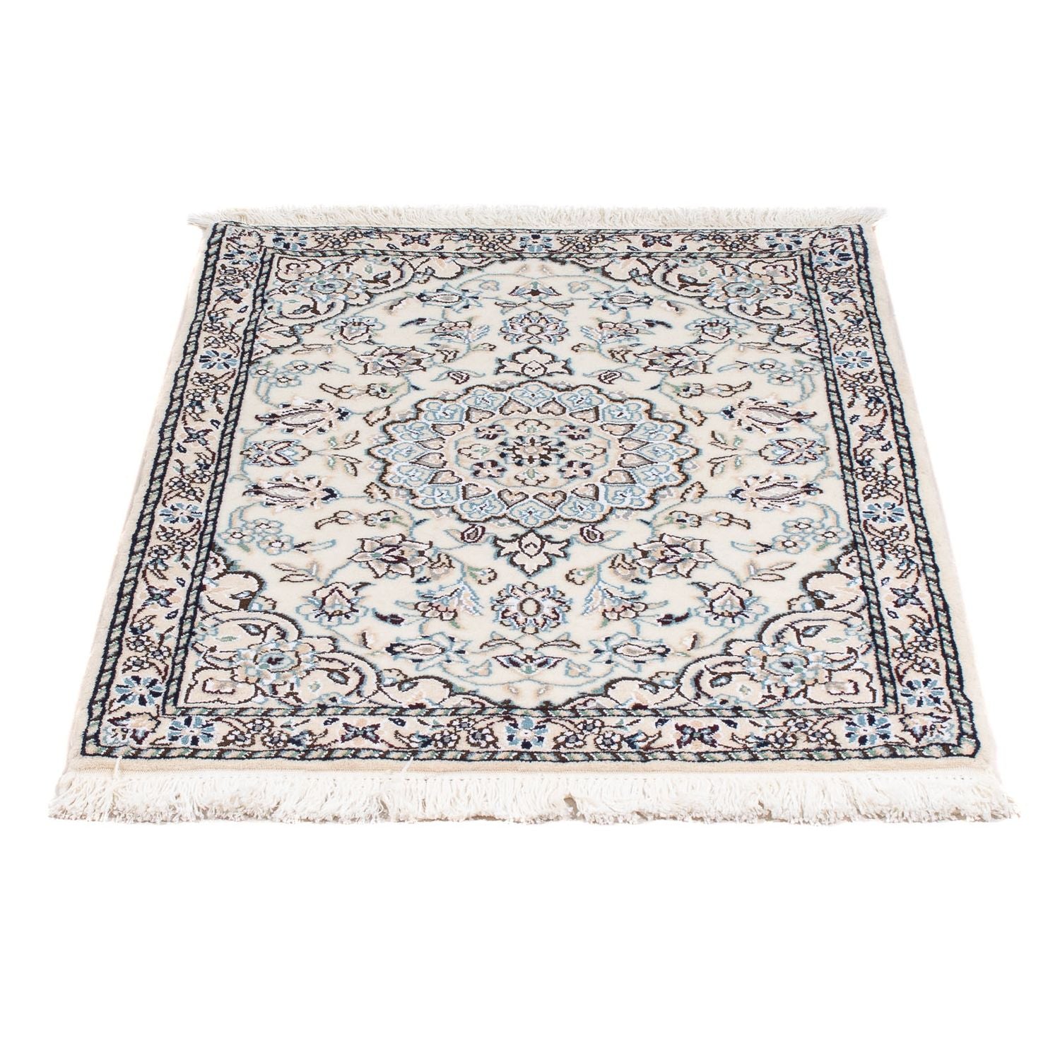 Perserteppich - Nain - Royal - 90 x 62 cm - beige