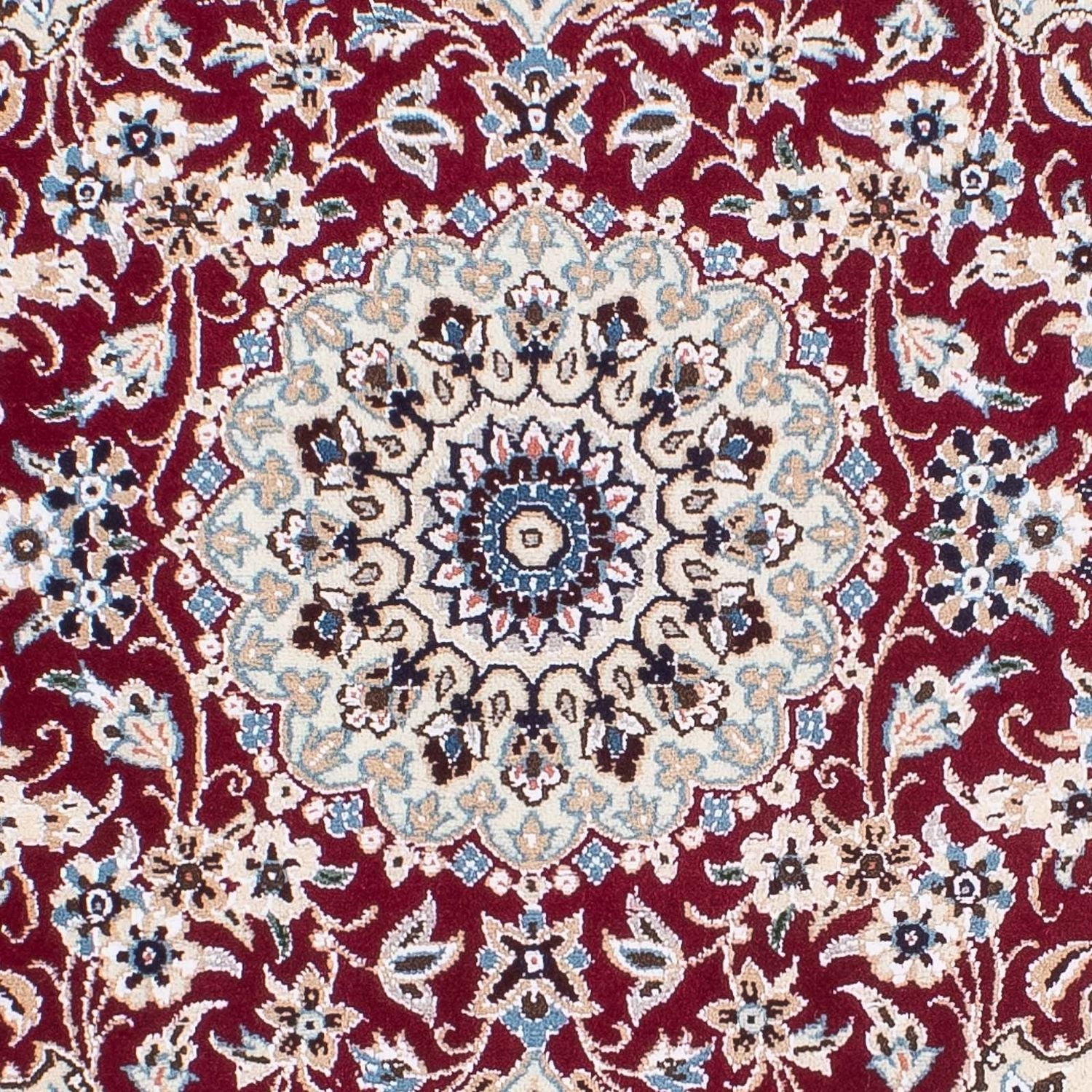Perserteppich - Nain - Royal - 93 x 65 cm - rot