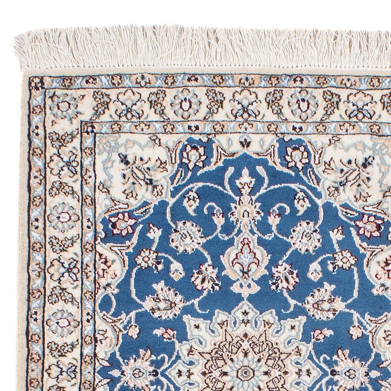 Perserteppich - Nain - Royal - 95 x 67 cm - blau