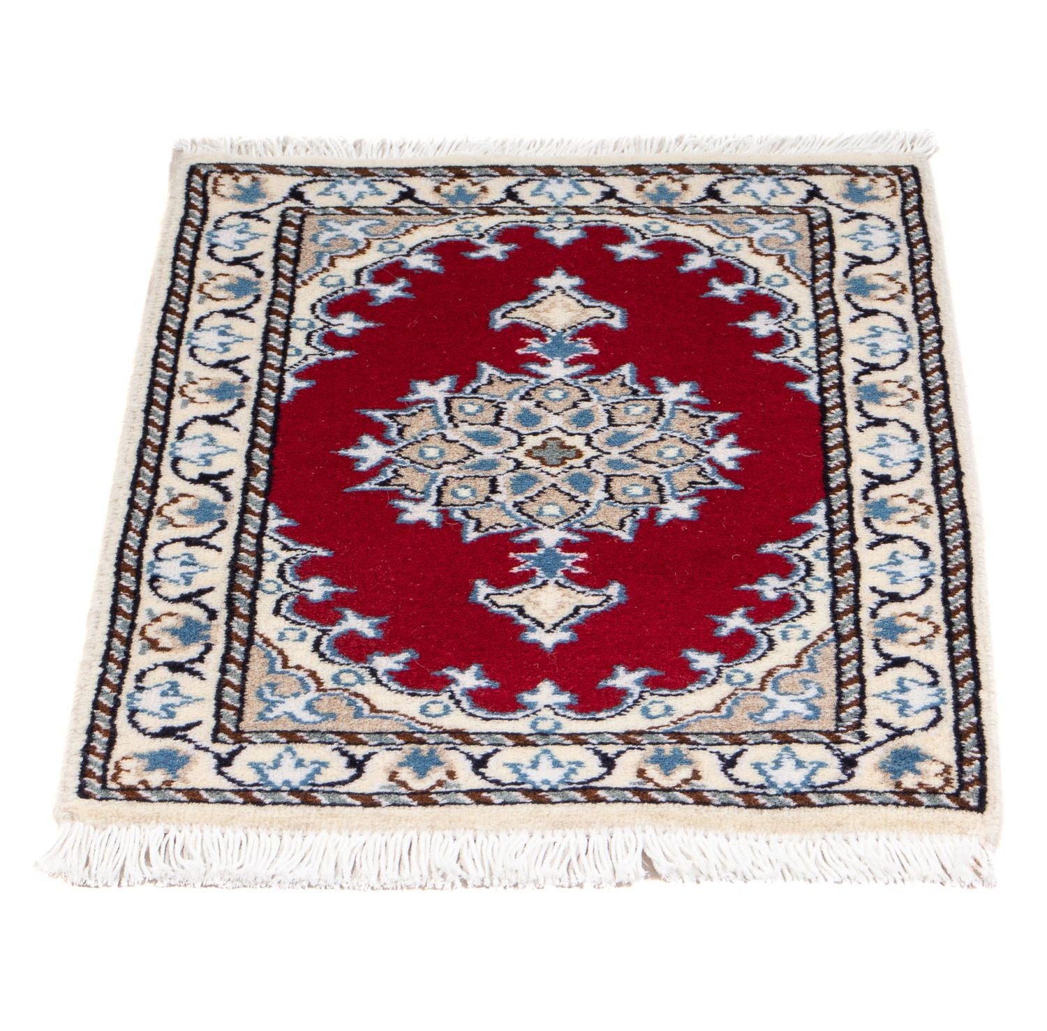 Perserteppich - Nain - 60 x 40 cm - rot