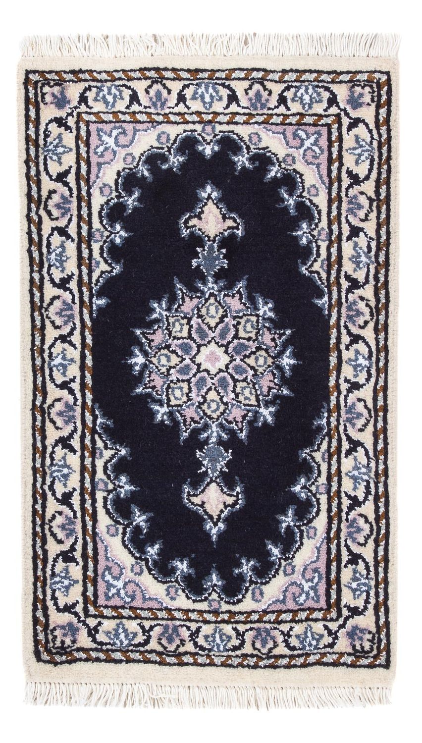 Perserteppich - Nain - 60 x 40 cm - dunkelblau