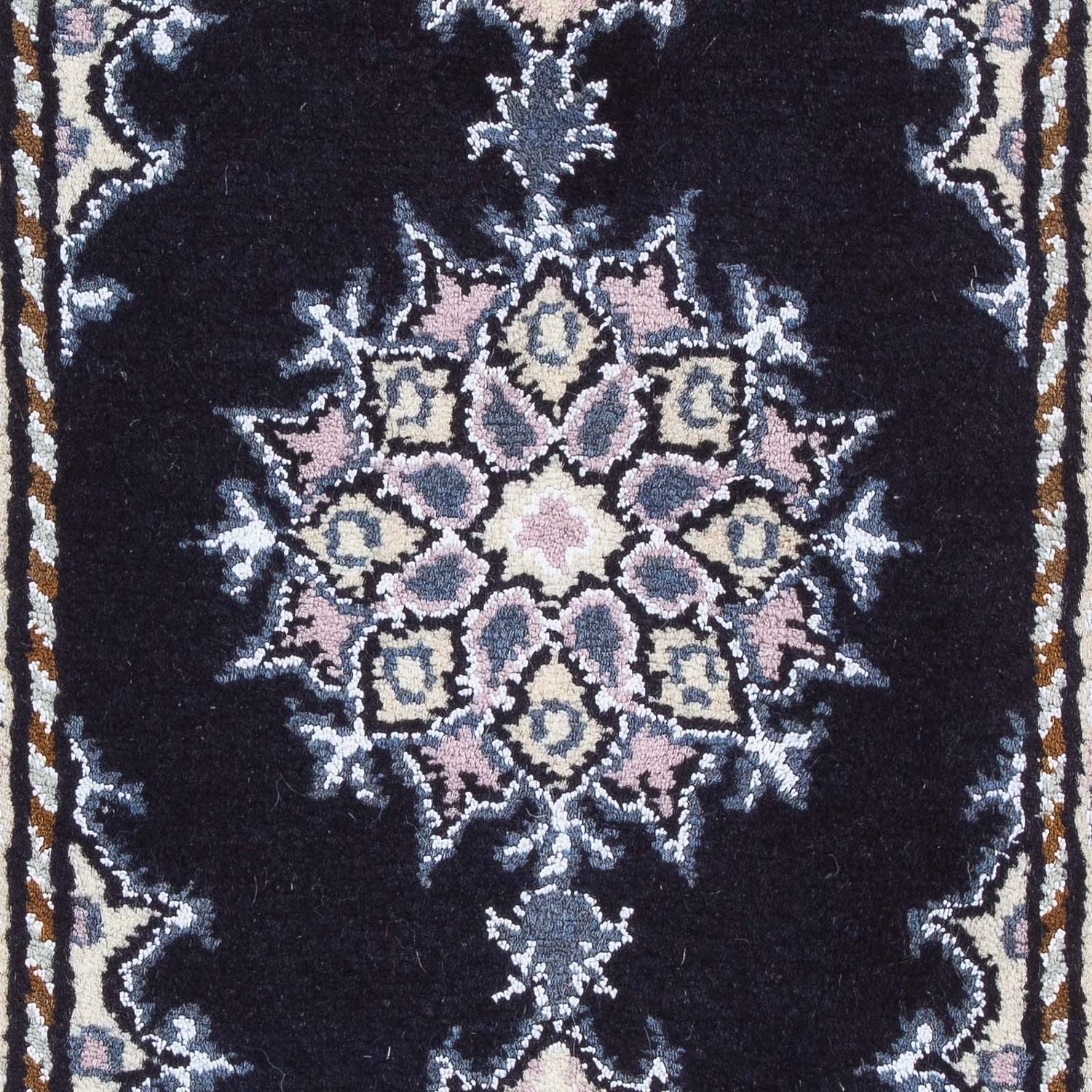 Perserteppich - Nain - 60 x 40 cm - dunkelblau
