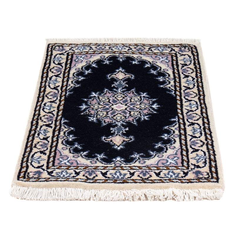 Perserteppich - Nain - 60 x 40 cm - dunkelblau