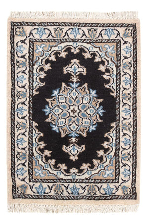 Perserteppich - Nain - 60 x 40 cm - dunkelblau