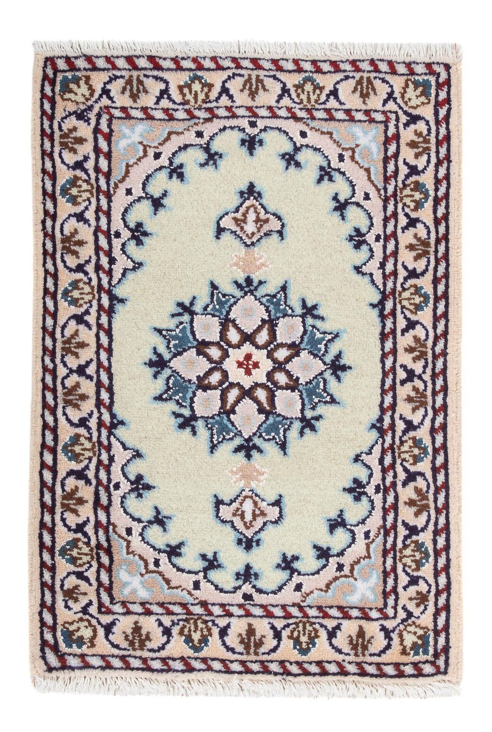 Perserteppich - Nain - 60 x 40 cm - creme