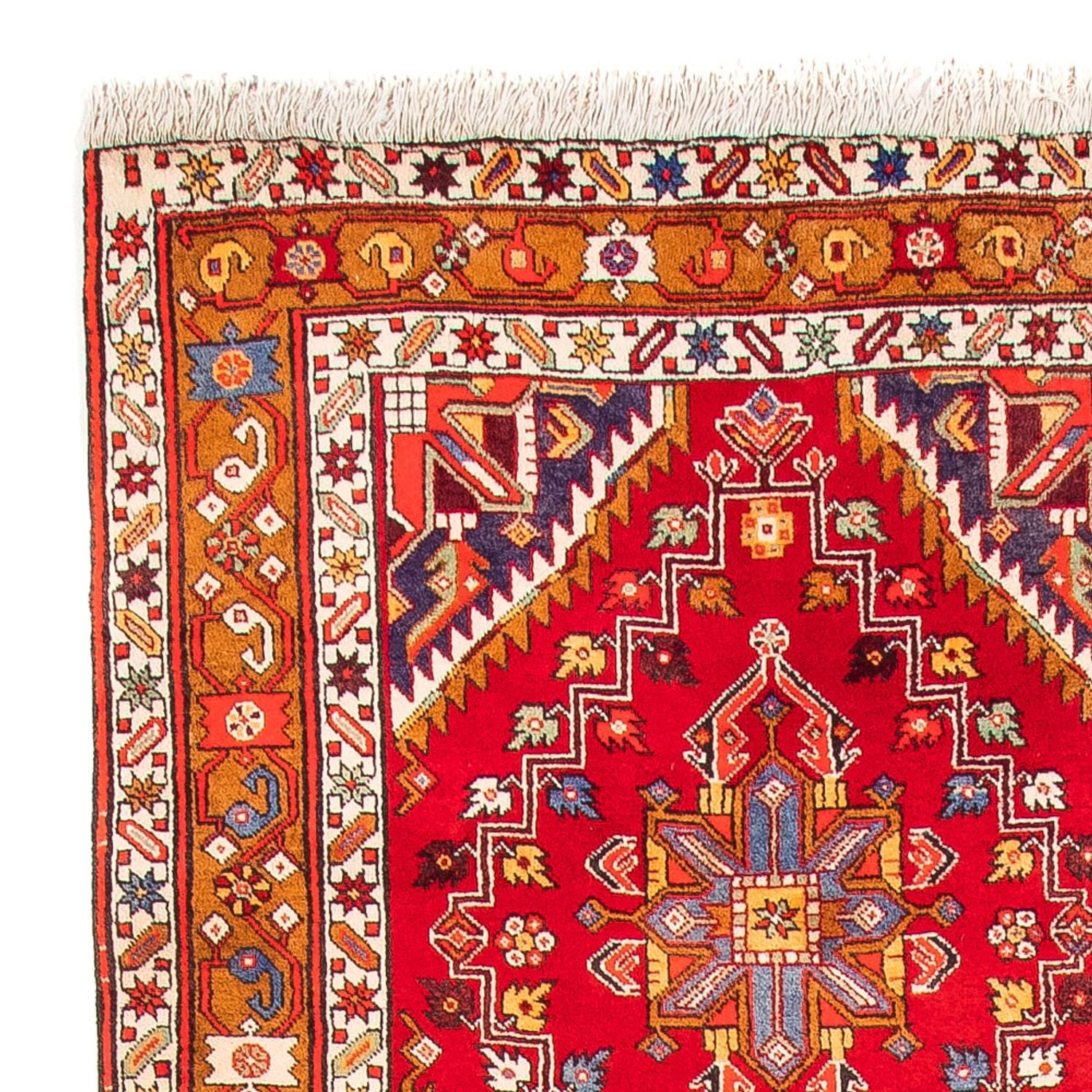 Perserteppich - Nomadic - 307 x 122 cm - rot