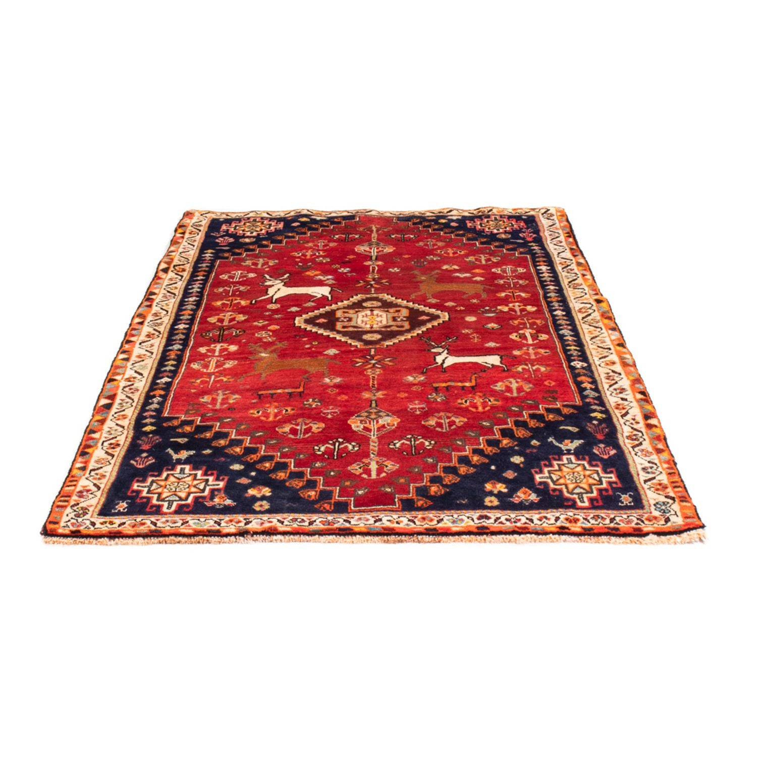 Perserteppich - Nomadic - 174 x 115 cm - rot
