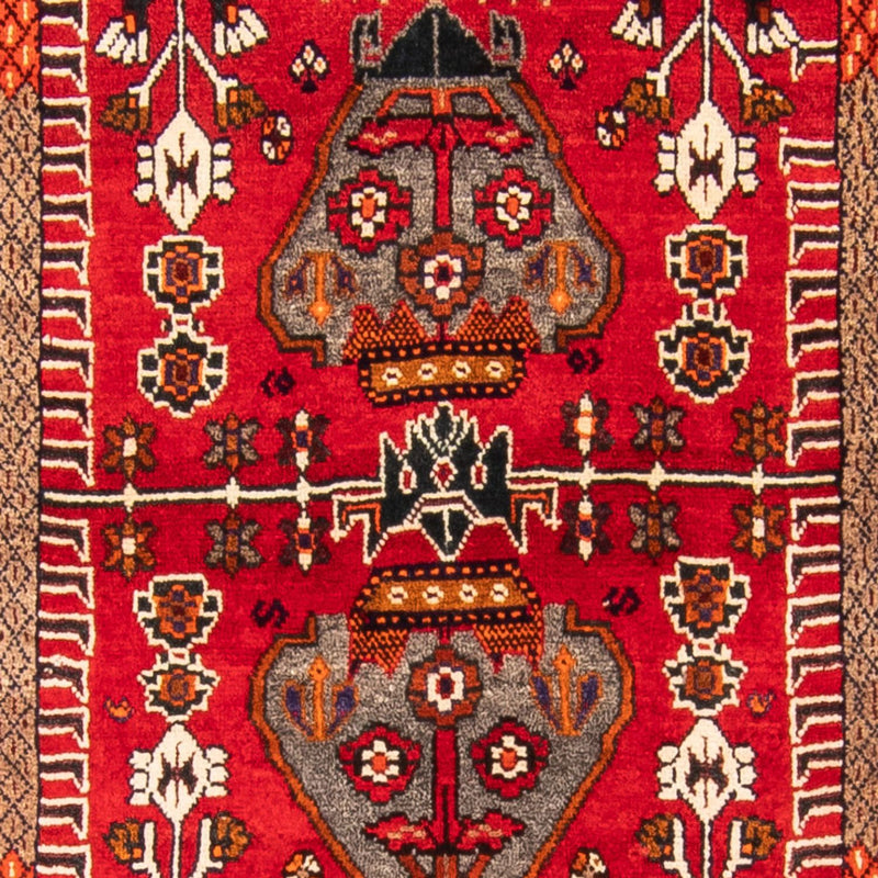 Perserteppich - Nomadic - 165 x 100 cm - rot