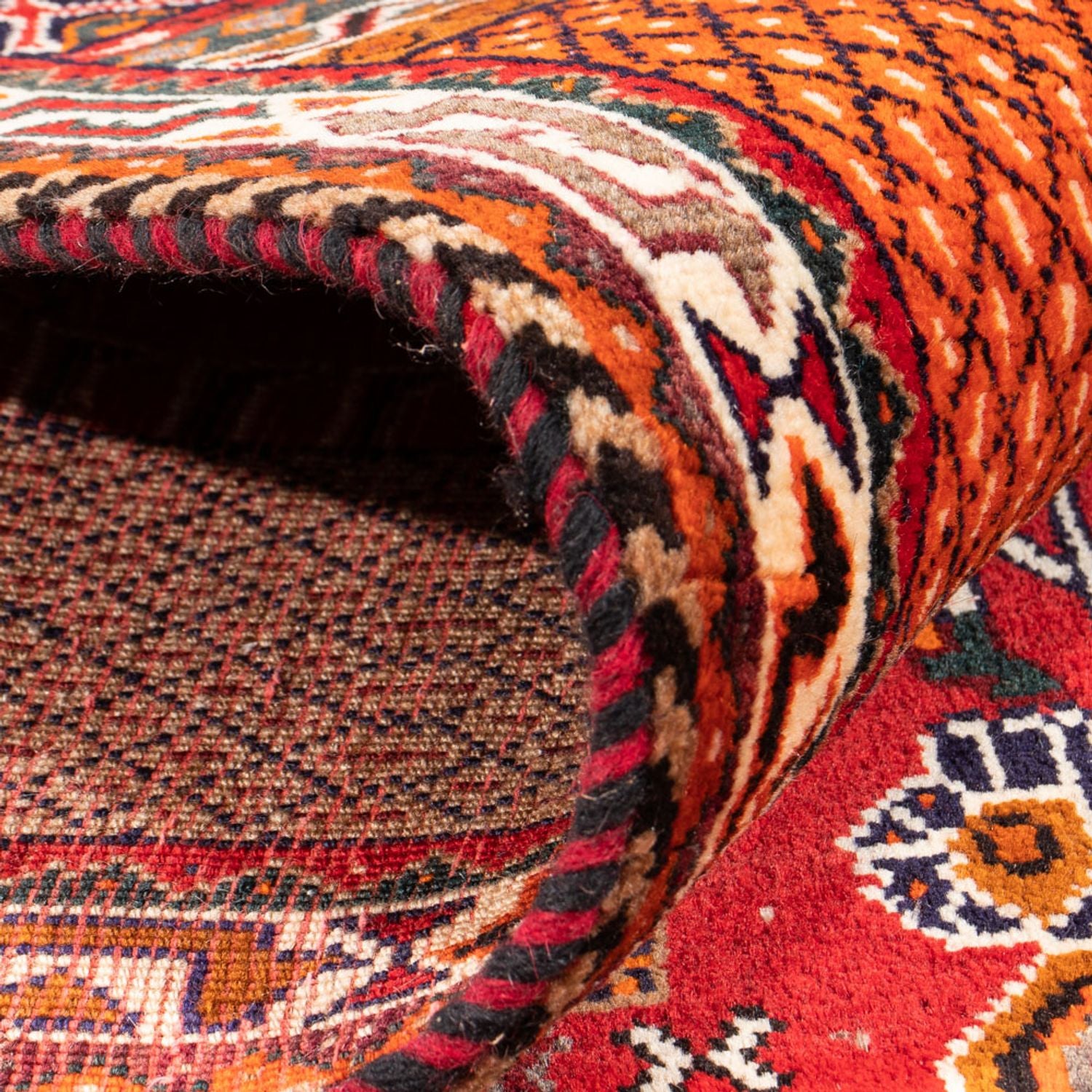 Perserteppich - Nomadic - 165 x 100 cm - rot