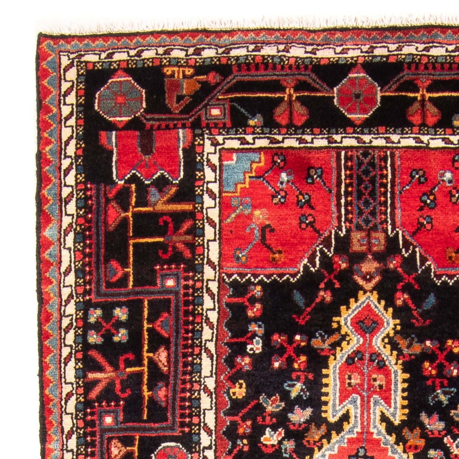 Perserteppich - Nomadic - 164 x 102 cm - dunkelblau