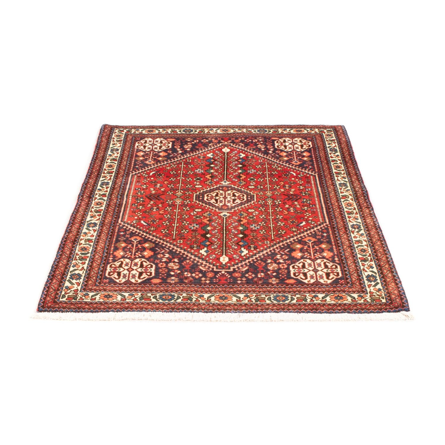 Perserteppich - Nomadic - 155 x 108 cm - rot