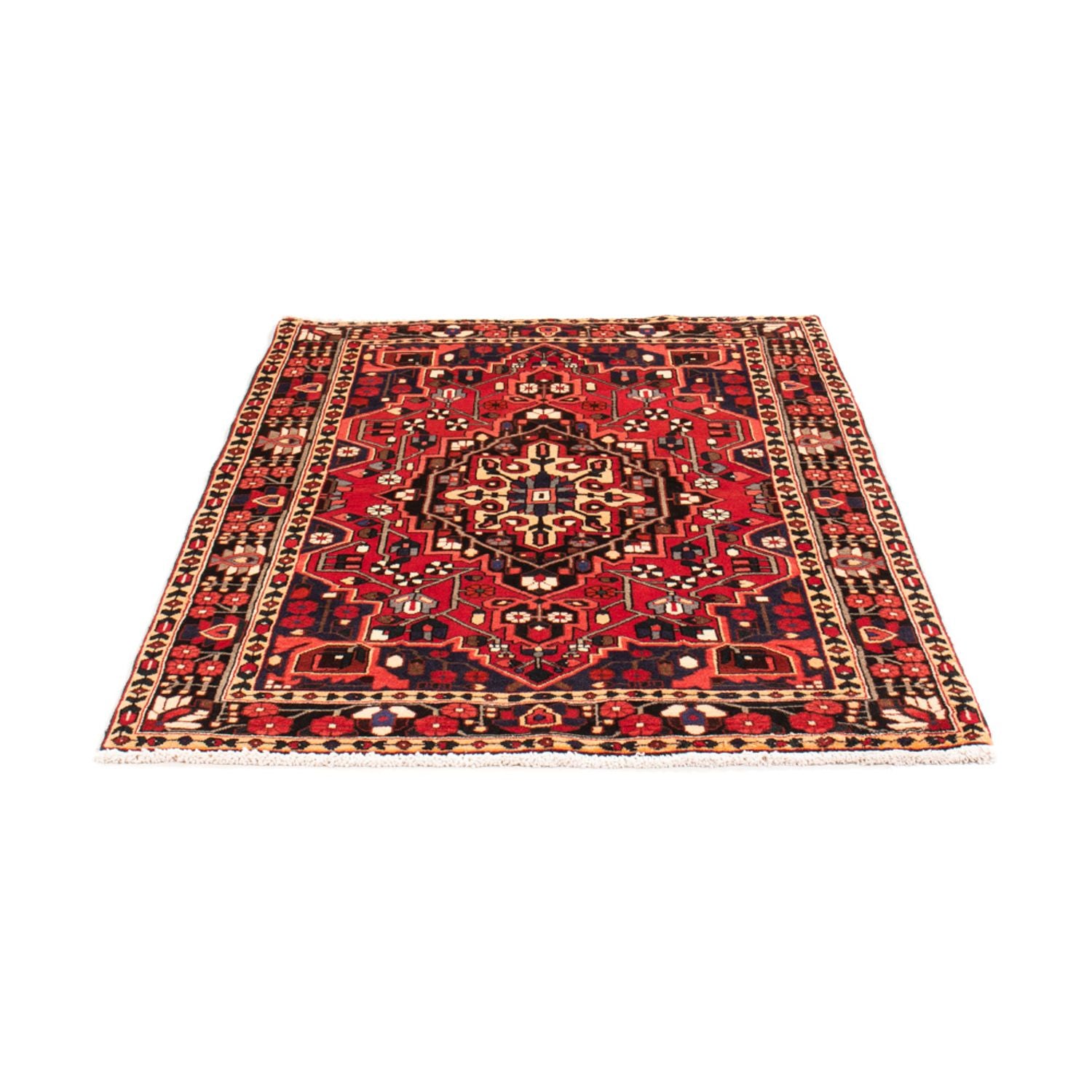 Perserteppich - Nomadic - 160 x 112 cm - rot