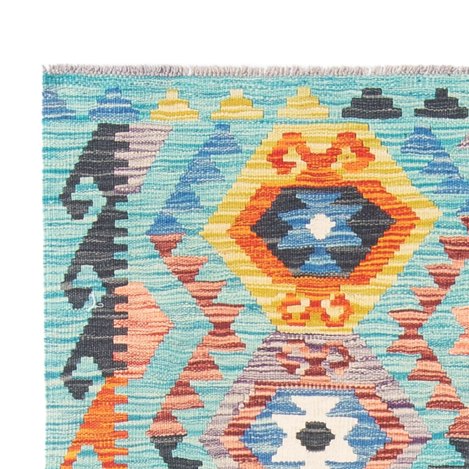 Kelim Teppich - Splash - 170 x 118 cm - mehrfarbig