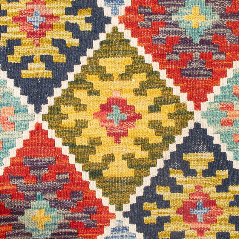 Kelim Teppich - Splash - 93 x 65 cm - mehrfarbig